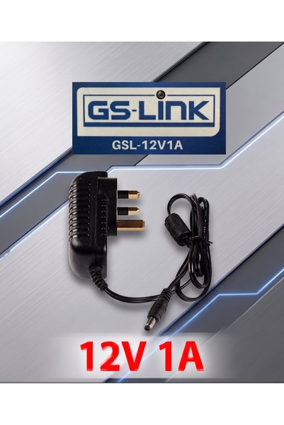 GS-LINK محول طاقة GSL-12V1A 12 فولت - 1 أمبير