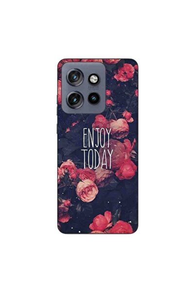 OEM Husa compatibila cu Motorola Edge 50 Neo Silicon Gel Tpu Model Enjoy Today