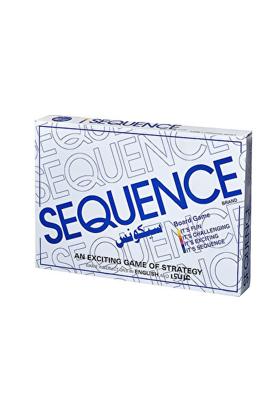 SEQUENCE لعبة سيكونس العملاقة (Sequence Jumbo) – لعبة الذكاء والاستراتيجية ال...