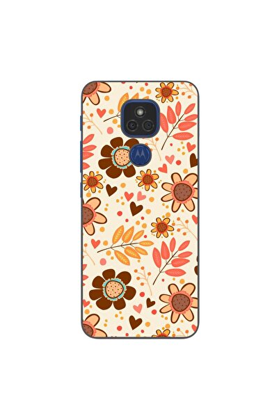 OEM Θήκη συμβατή με Motorola Moto E7 Plus Σιλικόνης Gel TPU με σχέδιο Φθινοπω...