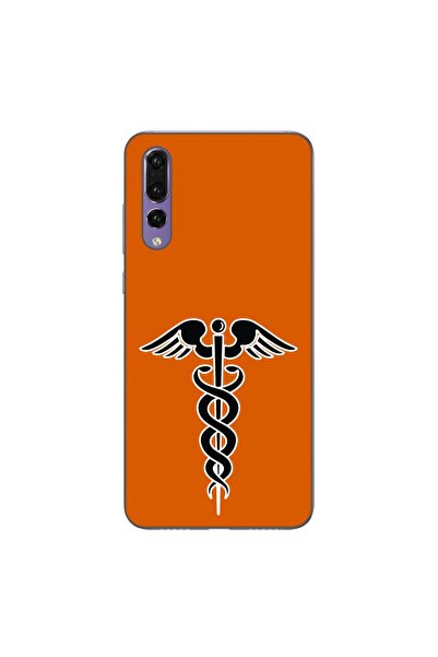 OEM Θήκη συμβατή με Huawei P20 Pro από σιλικόνη gel TPU με σχέδιο φαρμάκων