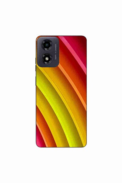 OEM Θήκη συμβατή με Motorola Moto G24 από σιλικόνη gel TPU με σχέδιο αφηρημέν...