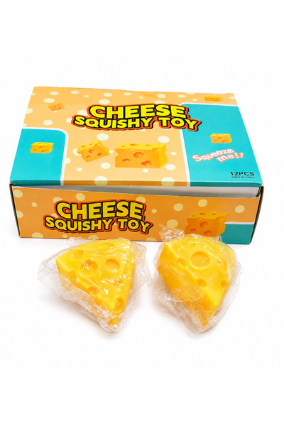 EGROSS 2 pieces Anti-stress Cheese Squishy