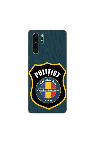 OEM Husa compatibila cu Huawei P30 Pro Silicon Gel Tpu Model Politist
