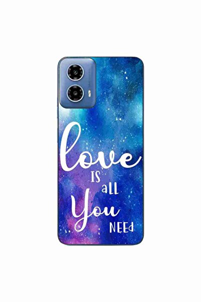 OEM Husa compatibila cu Motorola Moto G34 Silicon Gel Tpu Model Love Is All Y...