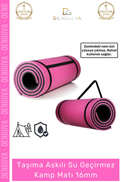 Denguva #KampMatı Pilates Yoga Fitness Spor Minderi Kaymaz Taban Taşıma Askıl...
