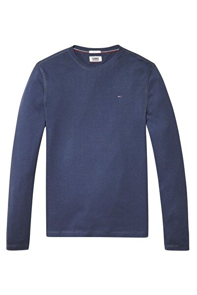 Tommy Hilfiger Ανδρικό Μακρυμάνικο T-shirt Navy Μπλε Tommy Jeans DM0DM04409-002