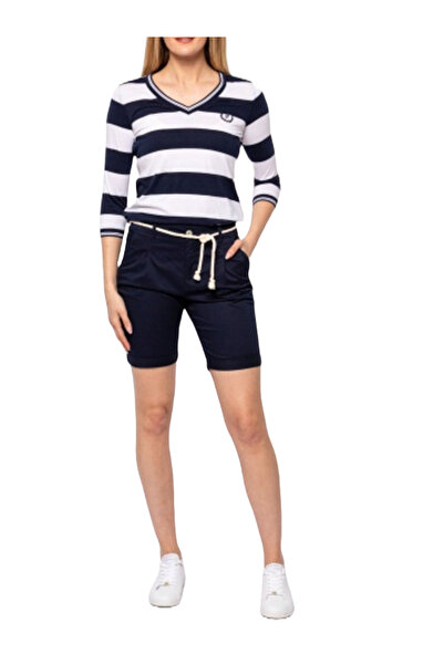 Heavy Tools Γυναικεία Wendy Βερμούδα Navy Μπλε S24565-NAVY
