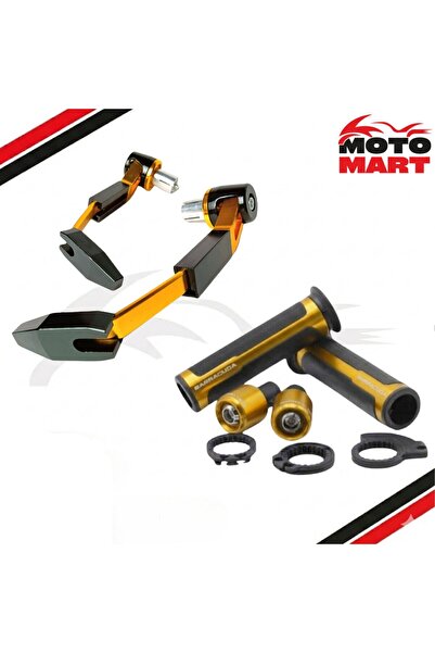 motomart+ Kuba City 50 Elcik Ve Manet Koruma Set-Sarı-Ma23419