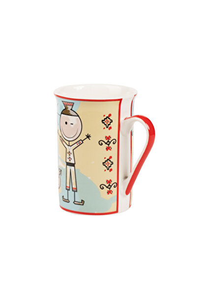 Magnetella Cana din portelan, Copii in costum popular, 266 ml, MB288