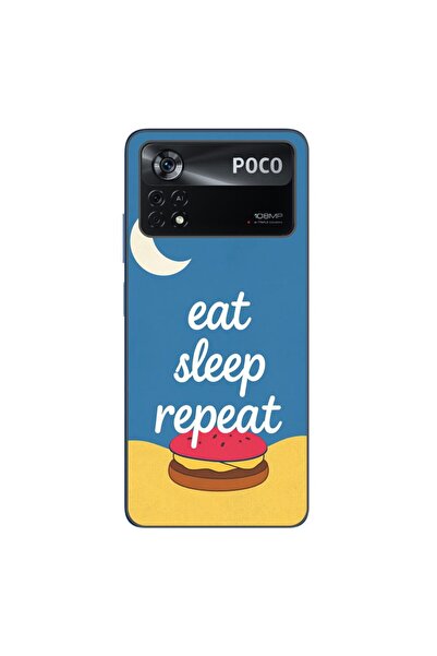 OEM Case compatible with Xiaomi Poco X4 Pro Silicone Gel Tpu Pattern Eat Slee...