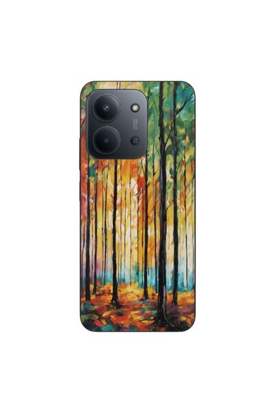 OEM Husa compatibila cu Xiaomi Redmi 15C Silicon Gel Tpu Model Colored Forest...