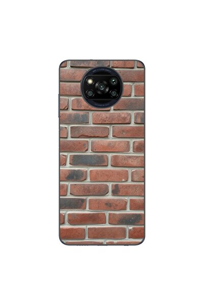 OEM Husa compatibila cu Xiaomi Poco X3 Pro Silicon Gel Tpu Model Brick Wall