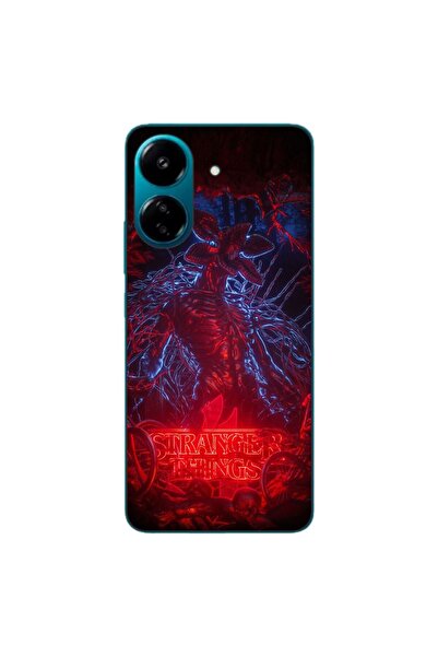 OEM Θήκη συμβατή με Xiaomi Redmi 13C 4G Σιλικόνης Gel TPU Μοντέλο Stranger Th...