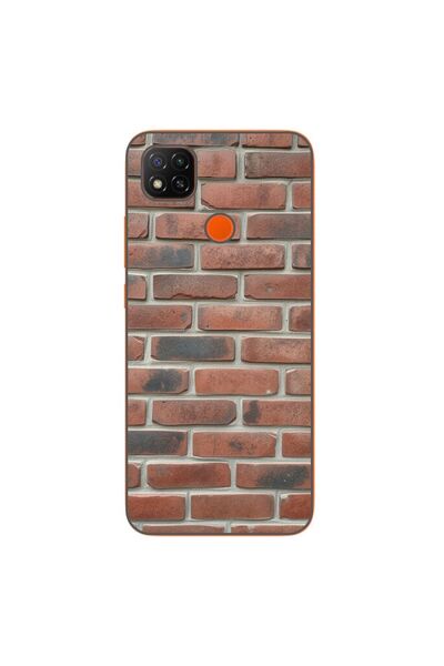 OEM Case compatible with Xiaomi Redmi 9C, 9C NFC Silicon Gel Tpu Brick Wall P...