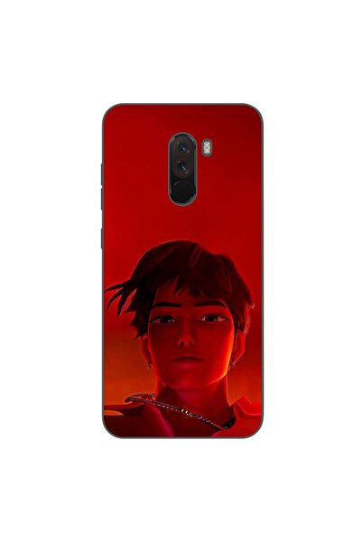 OEM Case compatible with Xiaomi Pocophone F1 Silicone Gel Tpu Pattern KPop De...