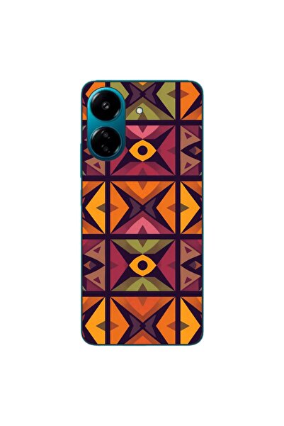 OEM Case compatible with Xiaomi Redmi 13C 4G Silicon Gel Tpu Pattern Tribal R...