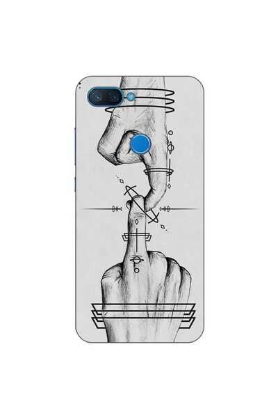 OEM Θήκη συμβατή με Xiaomi Mi 8 Lite Σιλικόνης Gel TPU Μοντέλο Universe Touch