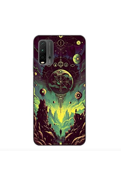 OEM Case compatible with Xiaomi Redmi 9T Silicone Gel Tpu Pattern Mystical Pl...
