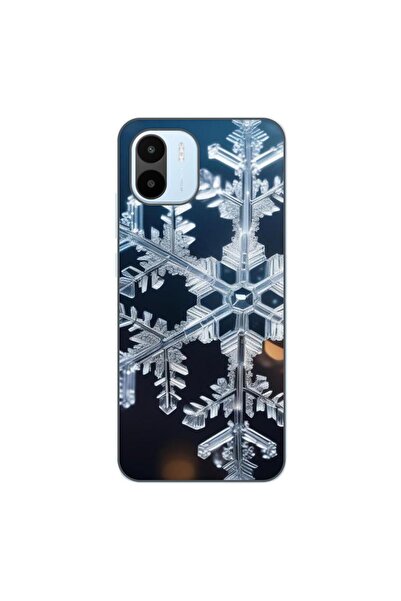 OEM Case compatible with Xiaomi Redmi A1 Silicone Gel Tpu Model Big Snowflake