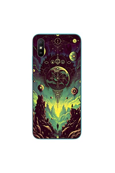 OEM Case compatible with Xiaomi Redmi 9A Silicone Gel Tpu Pattern Mystical Pl...