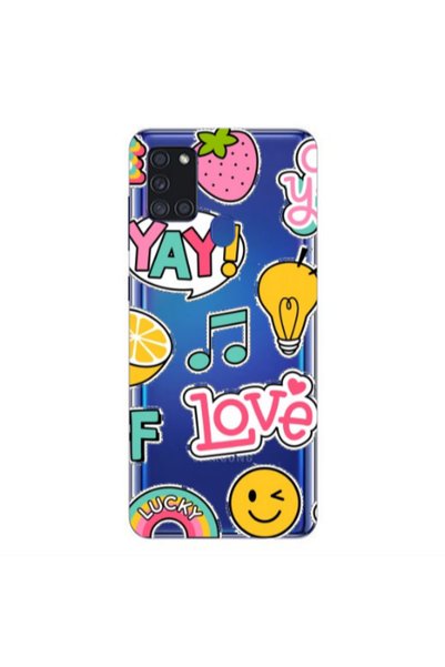 Other Samsung A21S Cute desing Transparent Silicone TPU Θήκη