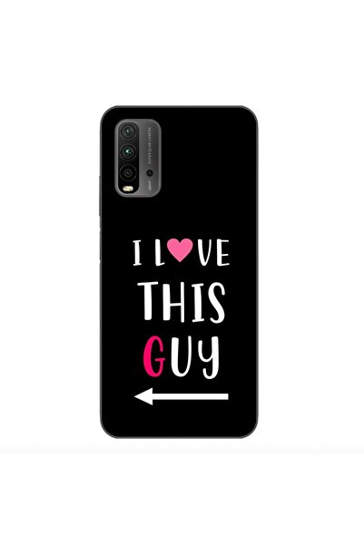 OEM Husa compatibila cu Xiaomi Redmi 9T Silicon Gel Tpu Model Cupluri I love ...