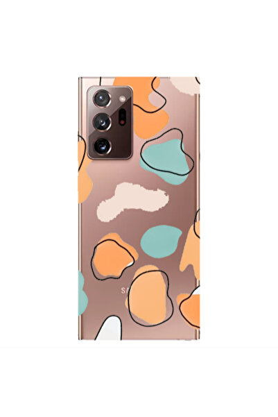 Other Samsung Note 20 Ultra Colorful spots Transparent Silicone TPU Θήκη