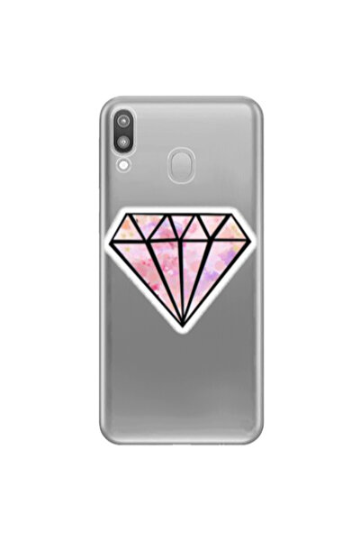 Other Samsung M20 Diamond Transparent Silicone TPU Θήκη