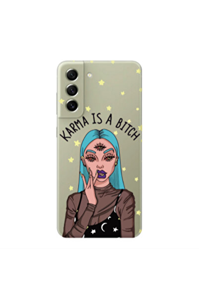 Other Samsung S22 Plus Karma is a bitch Transparent Silicone TPU Θήκη
