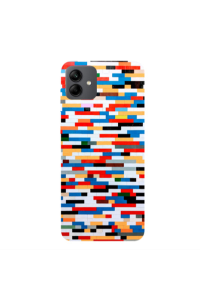 Other Samsung A04 Color chart Transparent Silicone TPU Θήκη