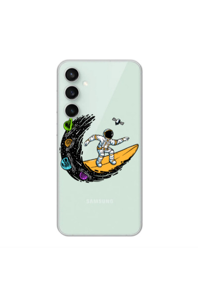 Other Samsung S24 Plus Surf in space Transparent Silicone TPU Θήκη