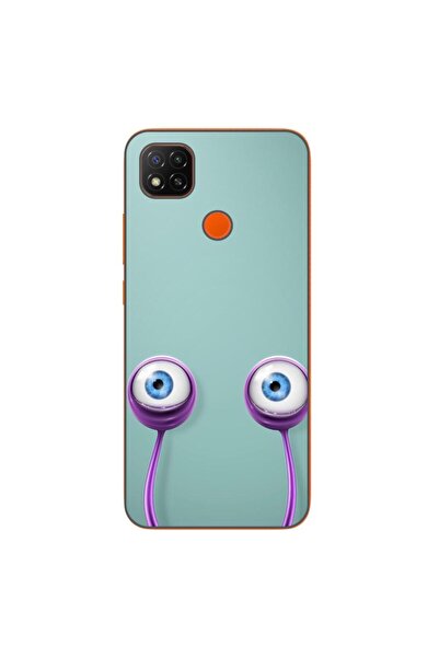 OEM Husa compatibila cu Xiaomi Redmi 9C, 9C NFC Silicon Gel Tpu Model Snail Eyes