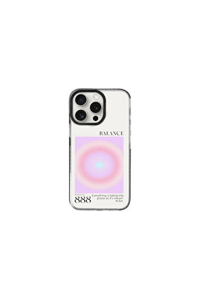 Noir İphone 14 Plus/15 Plus Uyumlu Desenli İmpact Kılıf Kapak