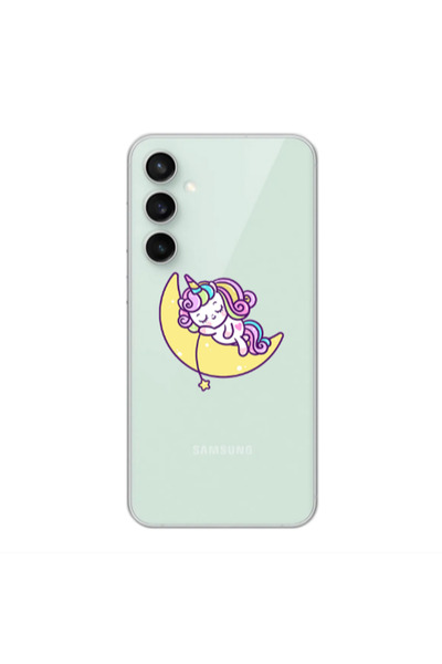Other Samsung S24 Plus Sleeping horse Transparent Silicone TPU Θήκη