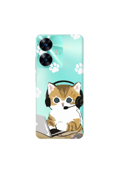 Other Realme C55 Call Center Transparent Silicone TPU Θήκη