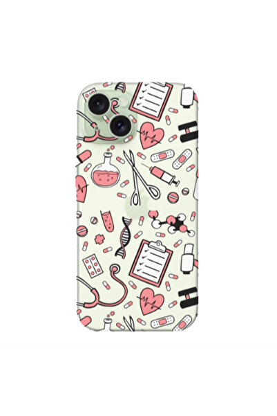 Other Apple iPhone 15 Laboratory Transparent Silicone TPU Θήκη