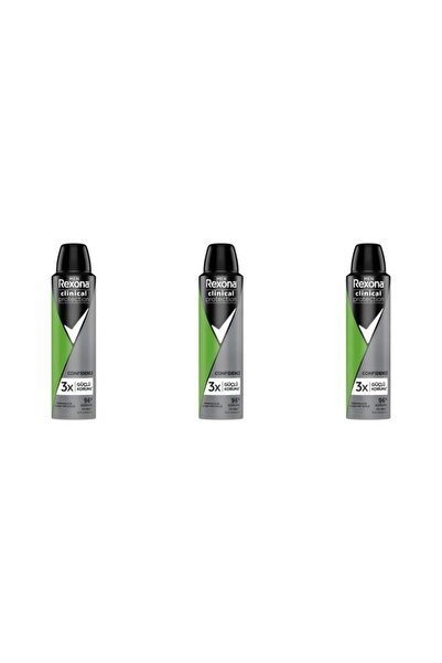 Rexona Clinical Deodorant 150 ml Man Confidence - 3 Adet