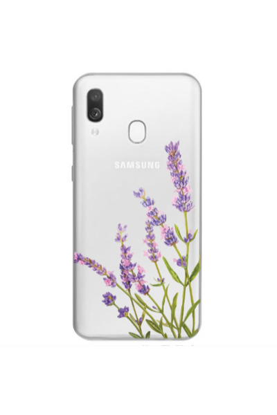 Other Samsung A40 Flowers 8 Transparent Silicone TPU Θήκη