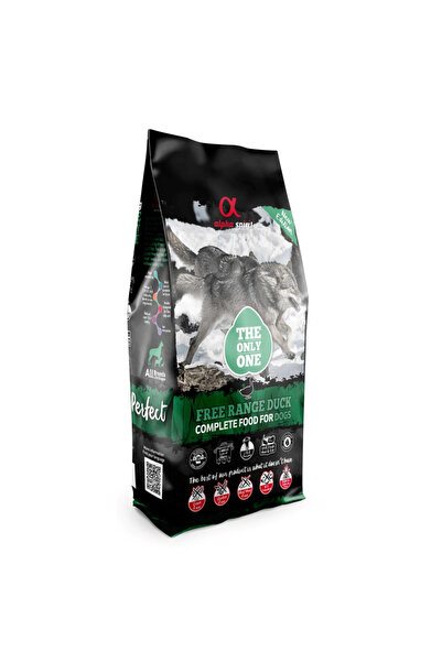 Alpha Spirit Hrană completă cu rață pentru câini 12KG