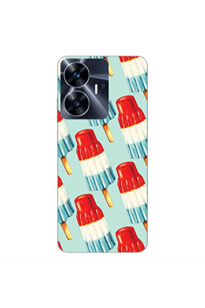 Other Realme Note 50 Ice cream Transparent Silicone TPU Θήκη