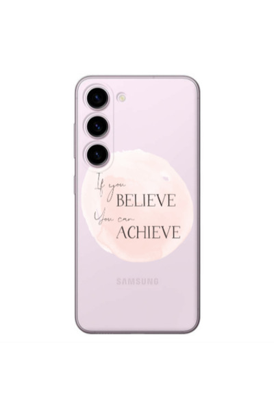 Other Samsung S23 Plus If You Believe Transparent Silicone TPU Θήκη
