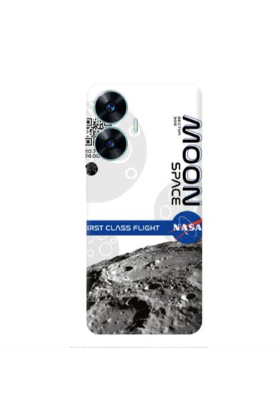Other Realme C55 Moon Space Transparent Silicone TPU Θήκη