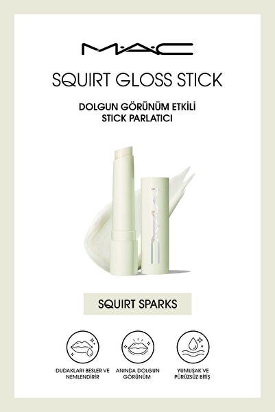 M.A.C M·A·C Squirt Gloss Stick Dolgun Görünüm Etkili Stick Parlatıcı - Squirt...
