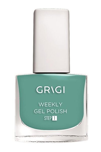 Grigi WEEKLY GEL NAIL POLISH NEW FORMULA EXTRA STRONG 625 LIGHT Green 12ML