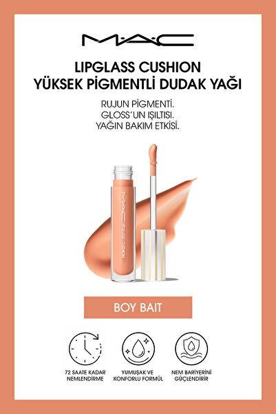 M.A.C M·A·C Lipglass Cushion Yüksek Pigmentli Dudak Yağı - Boy Bait