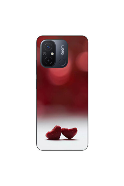 OEM Husa compatibila cu Xiaomi Redmi 12C Silicon Gel Tpu Model Little Hearts