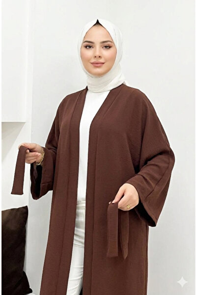 CNG MODA Modaalfabe Tesettür Ayrobin Uzun Kimono
