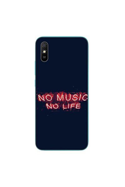 OEM Θήκη συμβατή με Xiaomi Redmi 9A από σιλικόνη gel TPU, μοντέλο  "No Music ...