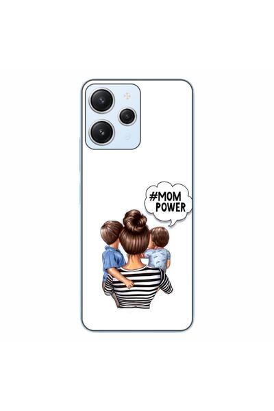 OEM Θήκη συμβατή με Xiaomi Redmi 12 4G Σιλικόνης Gel TPU με σχέδιο  "Μαμά αγο...